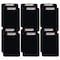 Better Office Products Plastic Clipboards, Durable, 12.5 x 9 Inch, Low Profile Clip, Black, Set of 12, 12PK 45011 - alternate 1